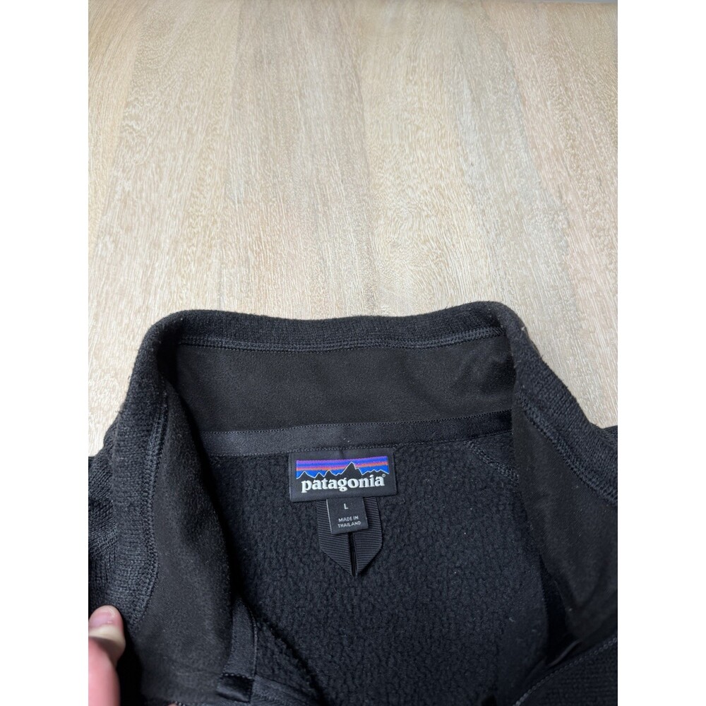 Patagonia Men's Better Sweater Fleece Jacket in Black Size Large - Picture 5 of 8